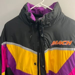 Men’s Vintage ski-do Bombardier down jacket.